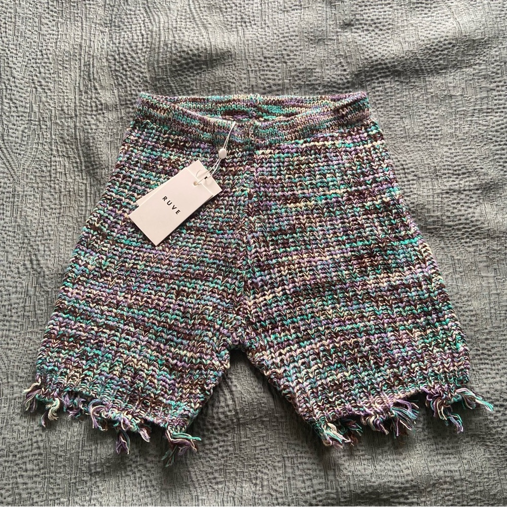 RUVE Hea Knit Shorts, SZ S